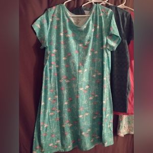 Plus Size 2X Secret Treasures Women's Night Shirts (3)